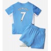 Officiële Voetbalshirt + Korte Broek Manchester City Raheem Sterling 7 Thuis 2021-22 - Kids